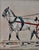 Tan Pair Framed Edward Penfield “Country Carts” Equestrian Color Lithographs, 1900 For Sale - Image 8 of 18