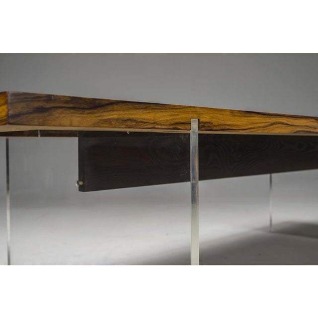 Minimalist Floating Coffe Table, 1960s For Sale - Image 14 of 18