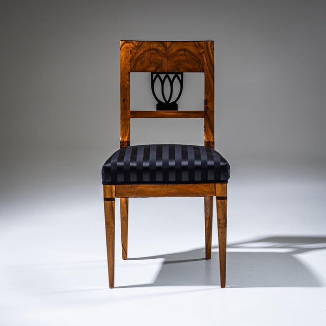 Biedermeier Chairs, Southern Germany, 1820, Set of 3 For Sale - Image 3 of 8