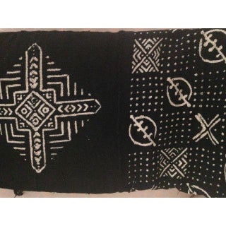 Authentic Hand-Spun Bamana African Mud Cloth For Sale