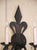 Early 20th Century French Gothic Revival Wrought Iron Wall Sconces, Set of 3 For Sale In Dallas - Image 6 of 10