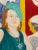 Stunning self portrait by late Evanston, Il artist Molly Schiff.