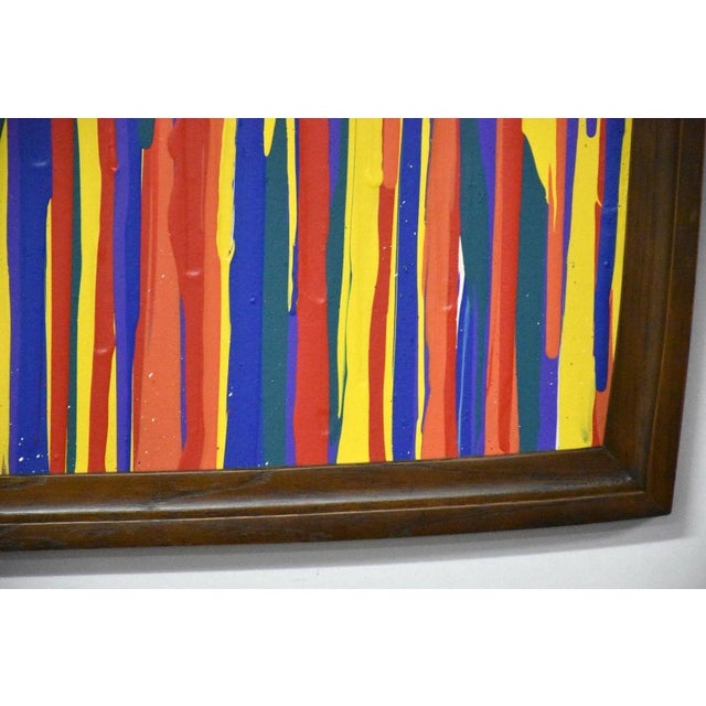 Original Abstract Colorful Fluid Painting by Chae Flux For Sale - Image 4 of 7