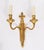 Metal Antique French Louis Revival Three-Branch Ormolu Wall Lights, 1880, Set of 4 For Sale - Image 7 of 10
