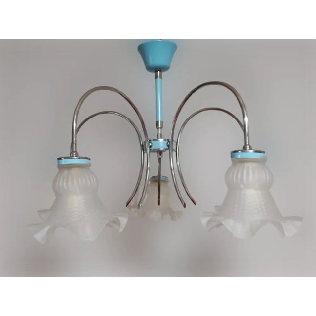 Vintage Spider Hanging Lamp, 1960s For Sale - Image 9 of 9