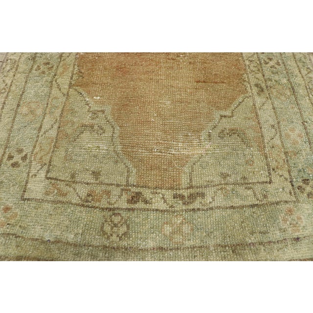 Vintage Turkish Oushak Rug, 02'02 X 04'03 For Sale - Image 4 of 8