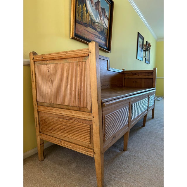Antique Swedish Bench / Day Bed For Sale - Image 4 of 6