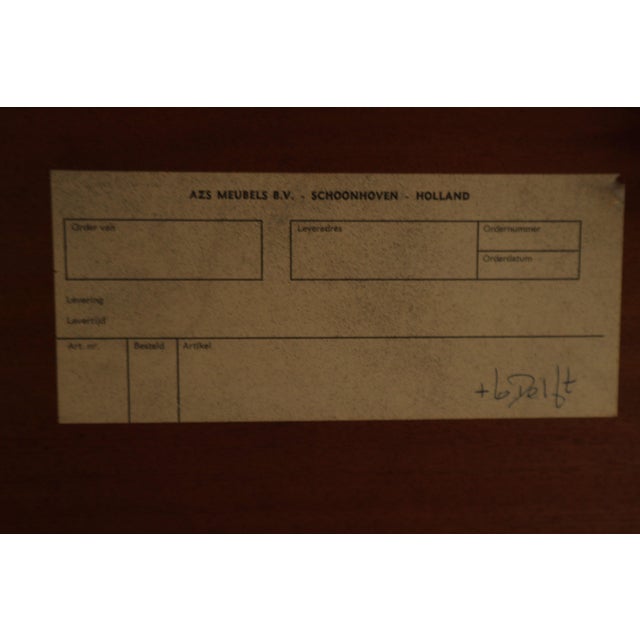 Brutalist Oak Dining Chairs, Netherlands, 1970s, Set of 6 For Sale - Image 11 of 16