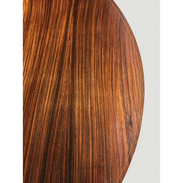 Mid-Century Italian Round Dining Table attributed to Osvaldo Borsani, 1950s For Sale - Image 18 of 18
