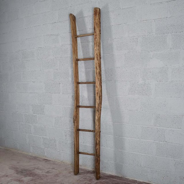 Antique 20th Century Wooden Ladder, Italy For Sale - Image 3 of 18