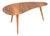 Vintage Walnut Side Table, 1950s For Sale