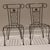 Vintage French Style Wrought Iron Garden Chairs With Sunburst Design, 2 Pieces For Sale - Image 10 of 16