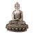 Late 19th Century Silver-Gilt Bronze Amitayus Buddha Statue, 1.6kg For Sale