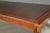 Vintage Solid Mahogany and Brass Dining Table For Sale - Image 11 of 13