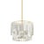 Brass Mitzi Melisa 16 in. 3 Light Pendant in Aged Brass Finish For Sale - Image 8 of 8