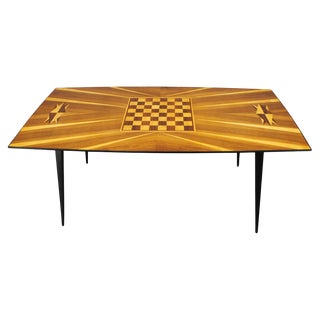 Dining Chess Table, Czechoslovakia, 1960s For Sale