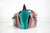 Listed Artist Bill Hickman Handmade Metal Postmodern Abstract Mask, Late 1990s For Sale In Minneapolis - Image 6 of 11