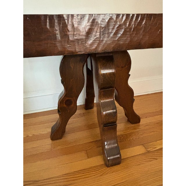 Wood 20th Century Italian Chess Game Table, Custom Made For Sale - Image 7 of 9