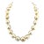 Late 20th Century Huge Golden South Sea Baroque Pearl Necklace For Sale