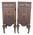 Pair of 1930s Depression Era Upcycled Vanity Nightstands For Sale