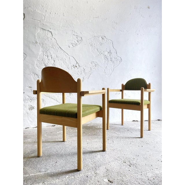 Textile Vintage German Armchair in the style of Hank Lowenstein, 1970s For Sale - Image 7 of 8