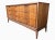 Sculptural Mid-Century Walnut 9-Drawer Dresser in Danish Modern Style For Sale - Image 11 of 17