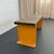 Late 20th Century Industrial Pine Wood and Yellow Steel Slat Bench or Coffee Table For Sale - Image 4 of 7