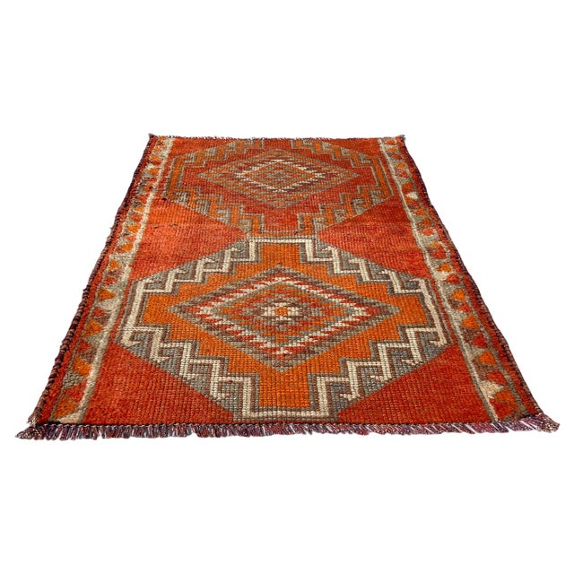 Vintage Kurdish Herki Rug, 1930s For Sale