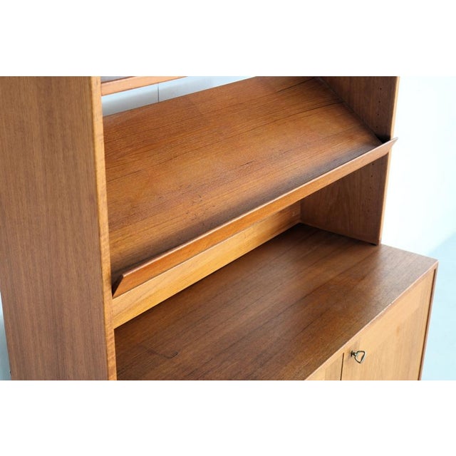 1960s Vintage Bookcase in Teak, Sweden, 1960s For Sale - Image 5 of 10