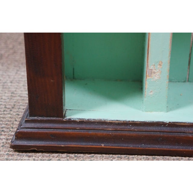 Antique Victorian Oak Apothecary Ship Medicine Cabinet Cupboard 30" For Sale - Image 17 of 17