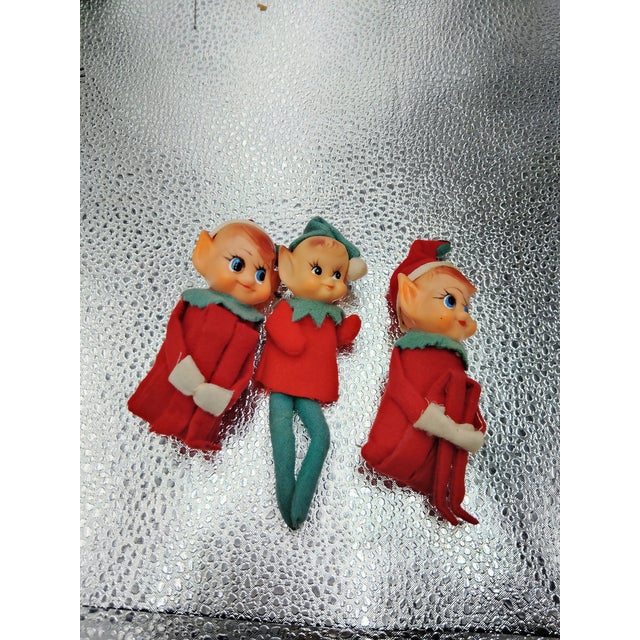 Vintage Knee Hugger Pixie Elves For Sale - Image 4 of 4