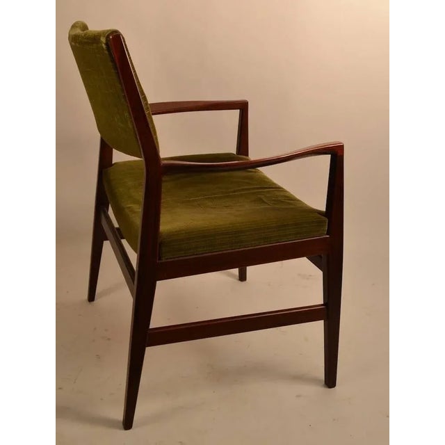 Set of Four Rosewood Armchairs For Sale - Image 4 of 10