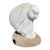 Substantial Hand-Carved Marble Owl Sculpture by Frank McGuire, Taos, New Mexico For Sale