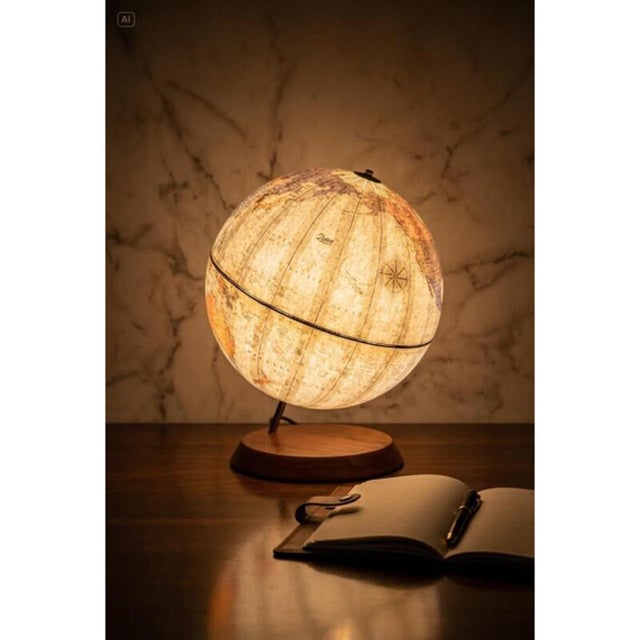 Aqua Lume Globe by Zoffoli Globes For Sale - Image 8 of 8