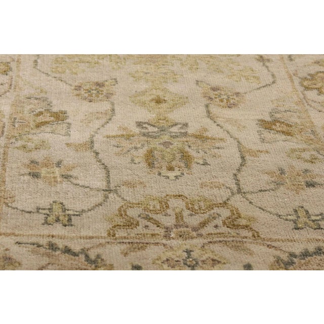 Textile Matching Vintage Earth-Tone Oushak Runners, 02'06 X 09'10 For Sale - Image 7 of 18