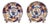 Antique Japanese Imari Plates, 1900, Set of 2 For Sale