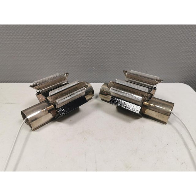 Vintage Danish Wall Lamps by Claus Bolby for Cebo, 1960s, Set of 2 For Sale - Image 3 of 15