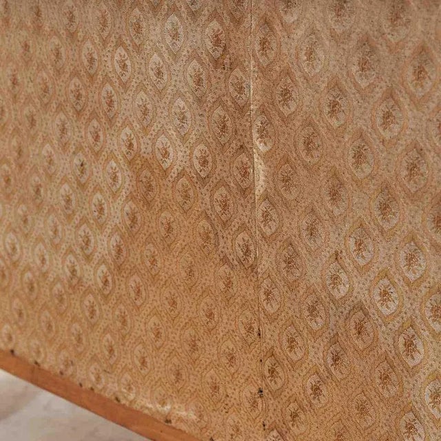 Brown Sofa by Luigi Filippo in Walnut, 1800s For Sale - Image 8 of 10