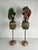 Sicilian Paladin Heads with Marble Bases, 1940s, Set of 2 For Sale - Image 4 of 18