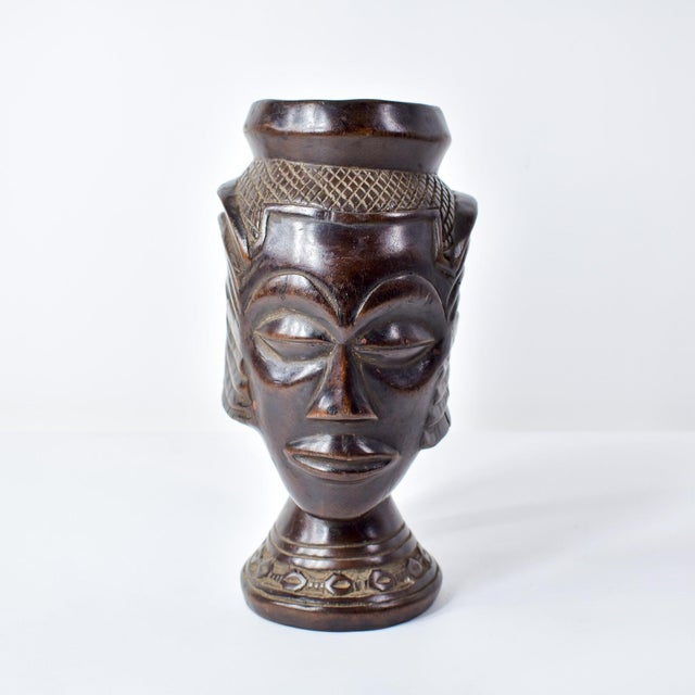 Early 20th Century Kuba Figural Cup For Sale In Denver - Image 6 of 12
