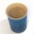 French Provincial Le Creuset 1 Liter Deep Teal Ombré Stoneware Utensil Crock - Out of Production For Sale - Image 3 of 9
