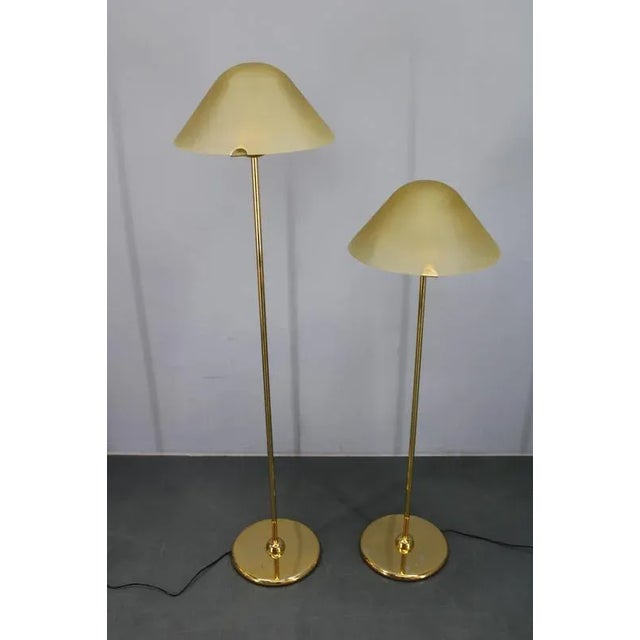 Floor Lamps in Brass Finish from VeArt, 1980s, Set of 2 For Sale - Image 3 of 18