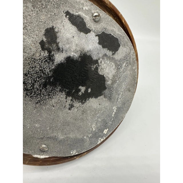 Gray 1930s Arrow "Naughty Hula Girl" Swirled Bakelite Table Striker Lighter For Sale - Image 8 of 9