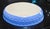 Vintage French Blue & White Oval Ceramic Baking Dish | Embossed Scallop Pattern | 11" Stoneware Baker | French Pottery | Farmhouse Quiche For Sale In Washington DC - Image 6 of 9
