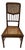 Art Deco Bedroom Chair in Marquetry Wood, 1900s For Sale