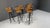 Wood Vintage Brutalist Bar Stools, 1970s, Set of 6 For Sale - Image 7 of 12