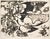 Malda Muizule, By the Sea, 1975, Etching, in Good conditions. Designed 1970 to 1979 This piece has an attribution mark, I...