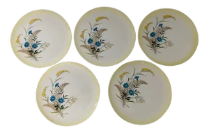 Mid-Century Taylor Smith Versatile Floral Porcelain Dinner S-8