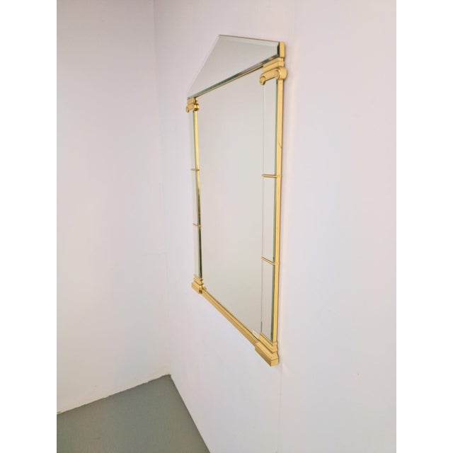 Hollywood Regency Gilded Mirror from Deknudt, Belgium, 1970 For Sale - Image 9 of 18