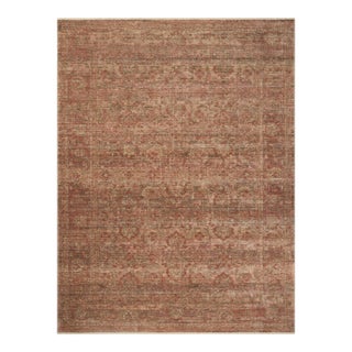 Amber Lewis x Loloi Molly Brick / Bark 2'-3" x 3'-10" Accent Rug For Sale